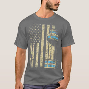 Air Traffic Controller TowerAircraft Airspace ATC T-Shirt