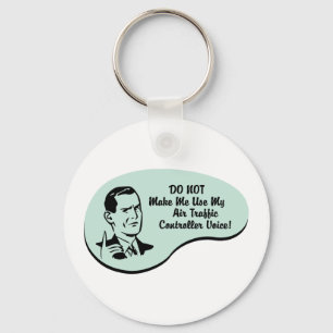 Air Traffic Controller Voice Key Ring