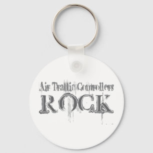 Air Traffic Controllers Rock Key Ring