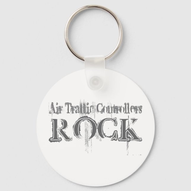 Air Traffic Controllers Rock Key Ring (Front)