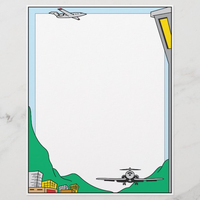 Air Travel Letterhead (Front)