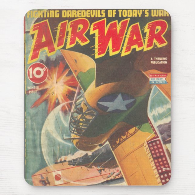 Air War Pulp Mouse Pad (Front)