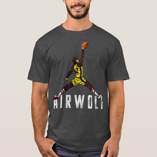 Air Wolf Funny T-Shirt (Front)