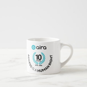 Aira 10th Birthday/Anniversary  Espresso Cup