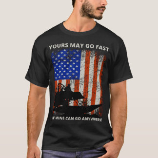 Airboat Fanboat Airboating Planeboat Swamp boat T-Shirt