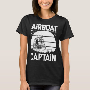 Airboat Fanboat Rc Hydroplane Racing Swamp Boat Ri T-Shirt