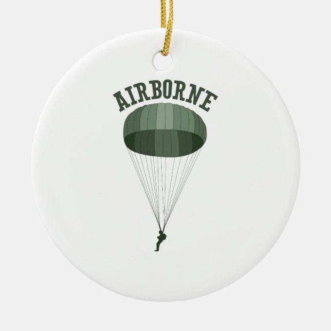 Airborne Ceramic Tree Decoration (Front)