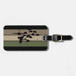 Airborne Jump Luggage Tag