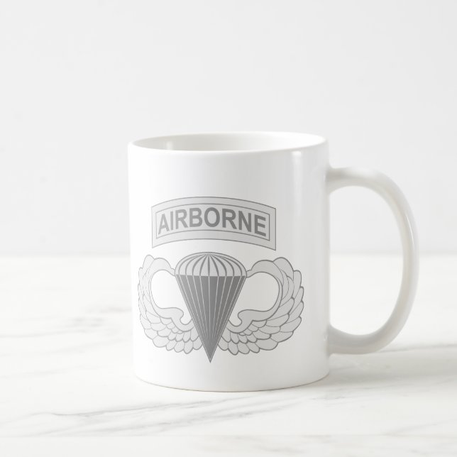 Airborne Jump Wings Coffee Mug (Right)