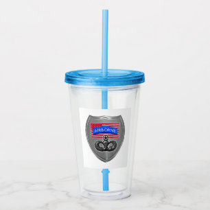 Airborne Paratrooper Acrylic Tumbler