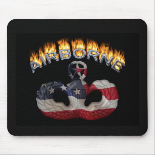 Airborne Paratrooper Mouse Pad