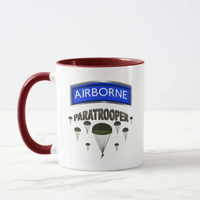 Airborne Paratrooper  Mug (Left)