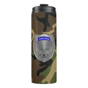 Airborne Paratrooper  Thermal Tumbler