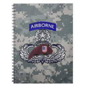 Airborne Paratroopers Notebook