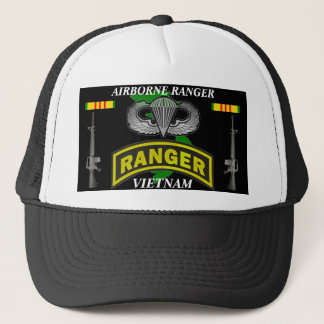 Airborne Ranger Vietnam Veteran Ball Caps