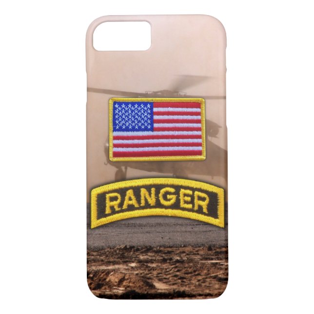 Airborne Rangers Veterans Vets LRRP Case-Mate iPhone Case (Back)