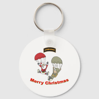 Airborne Santa II Key Ring