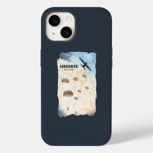 Airborne The Finest Paratroopers Jump Customisable iPhone 14 Case
