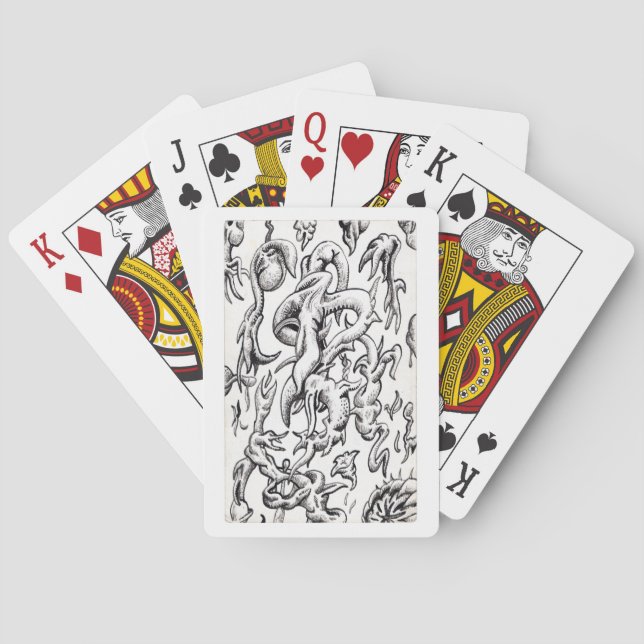 Airbourne Fauna, by Brian Benson Playing Cards (Back)