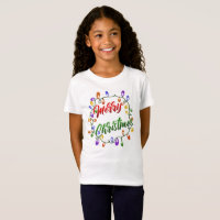 Airbrush Merry Christmas design T-Shirt