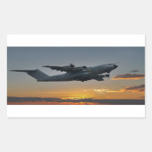 Airbus A400M At Sunset Bath Towel Set