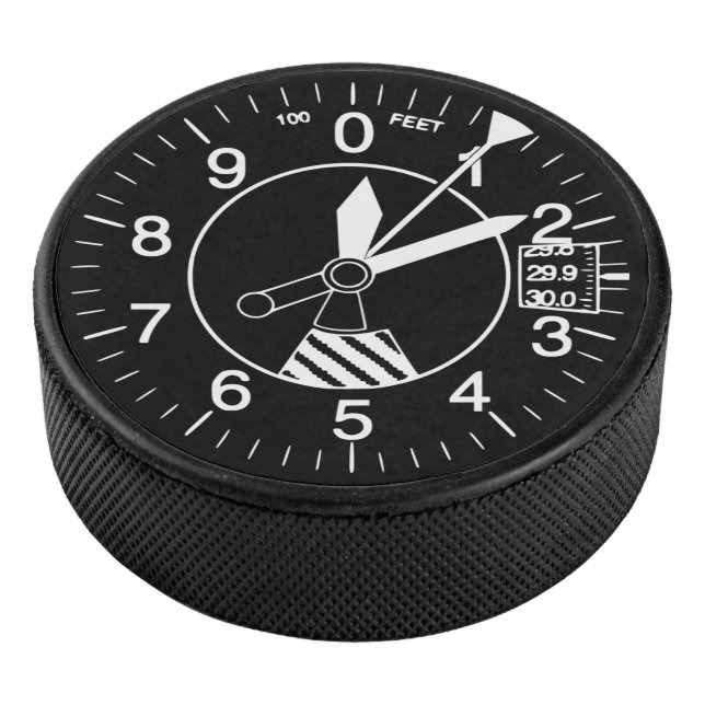 Aircraft Altimeter  Hockey Puck (3/4)