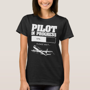 Aircraft Aviation Flying Plane Future Pilot T-Shirt