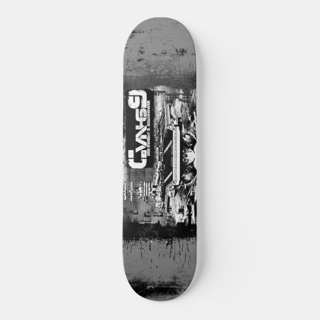 Aircraft carrier Dwight D. Eisenhower Skateboard (Front)