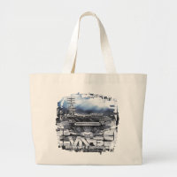 Aircraft carrier Dwight D. Eisenhower Tote Bag