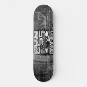 Aircraft carrier Enterprise 8 1/8" Skateboard