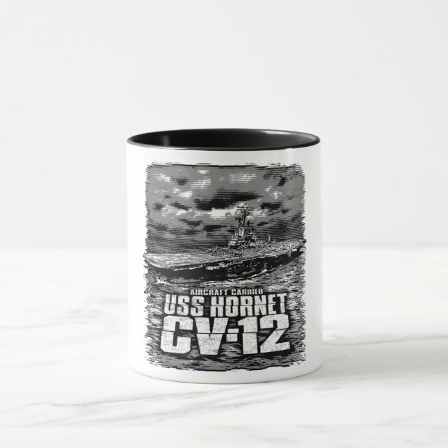 Aircraft carrier Hornet Mug (Center)
