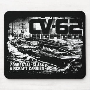 Aircraft carrier Independence Mousepad