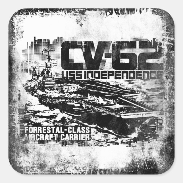 Aircraft carrier Independence Sticker (Front)