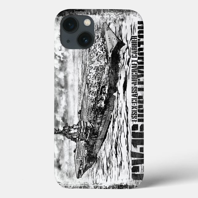Aircraft carrier Lexington Casemate case (Back)