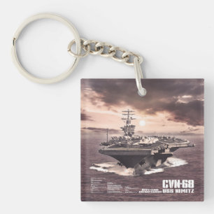 Aircraft carrier Nimitz Aif keychain