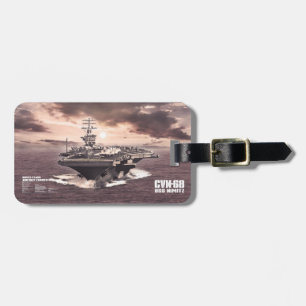 Aircraft carrier Nimitz Aif luggagetag Luggage Tag