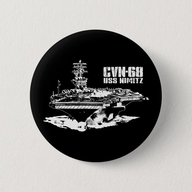 Aircraft carrier Nimitz Button (Front)