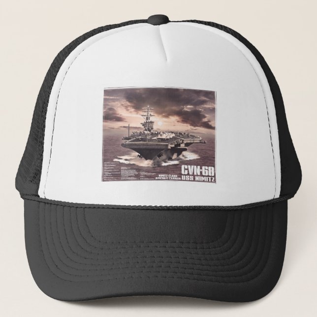 Aircraft carrier Nimitz Hat (Front)