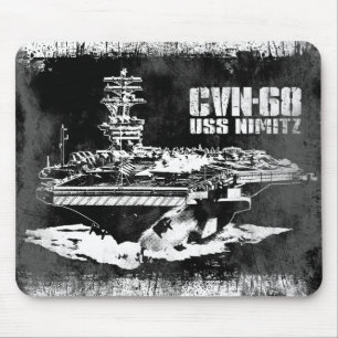 Aircraft carrier Nimitz Mousepad