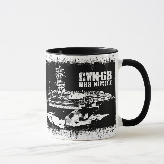 Aircraft carrier Nimitz Mug (Right)
