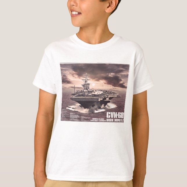 Aircraft carrier Nimitz Shirt (Front)