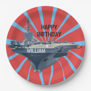 Aircraft Carrier Paper Plate