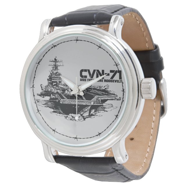 Aircraft carrier Theodore Roosevelt Ewatch watch (Angled)