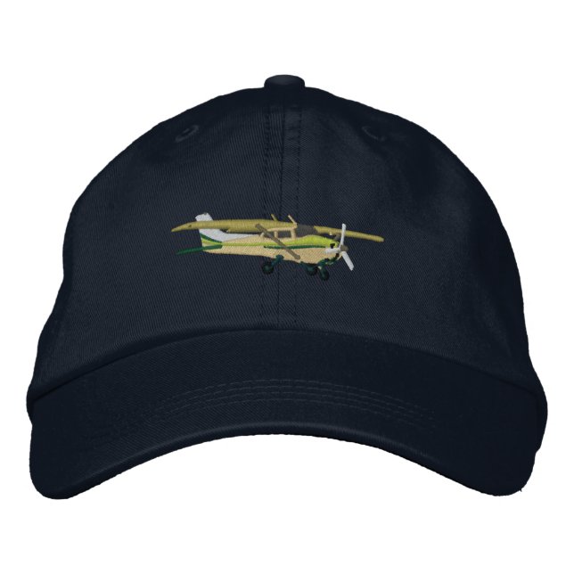 Aircraft Classic Cessna Custom Embroidered Embroidered Hat (Front)