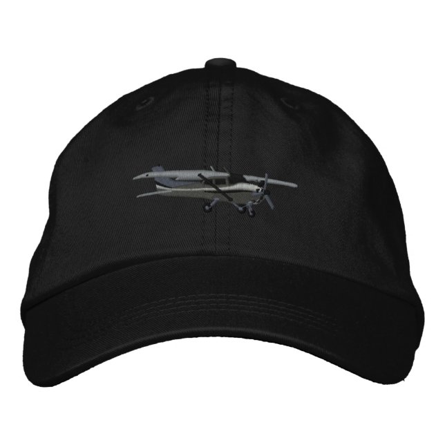 Aircraft Classic Cessna Custom Embroidered Hat (Front)