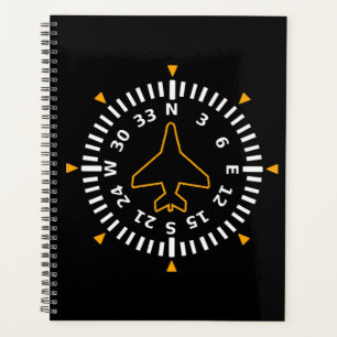 Aircraft Compass Flight Instrument Planner