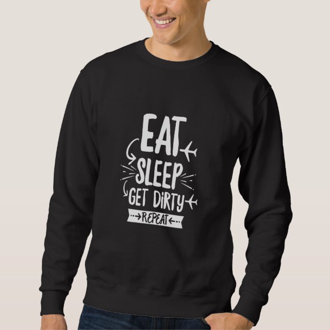 Aircraft Engineering Quote For An Aviation Tech Sweatshirt (Front)