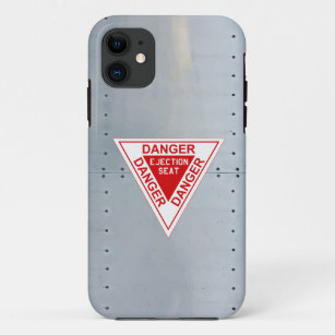 Aircraft fuselage (Danger Ejection seat) Case-Mate iPhone Case