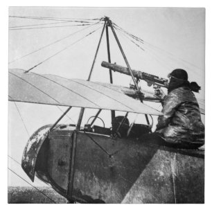 Aircraft gunner during the Battle of the Marne, 19 Tile