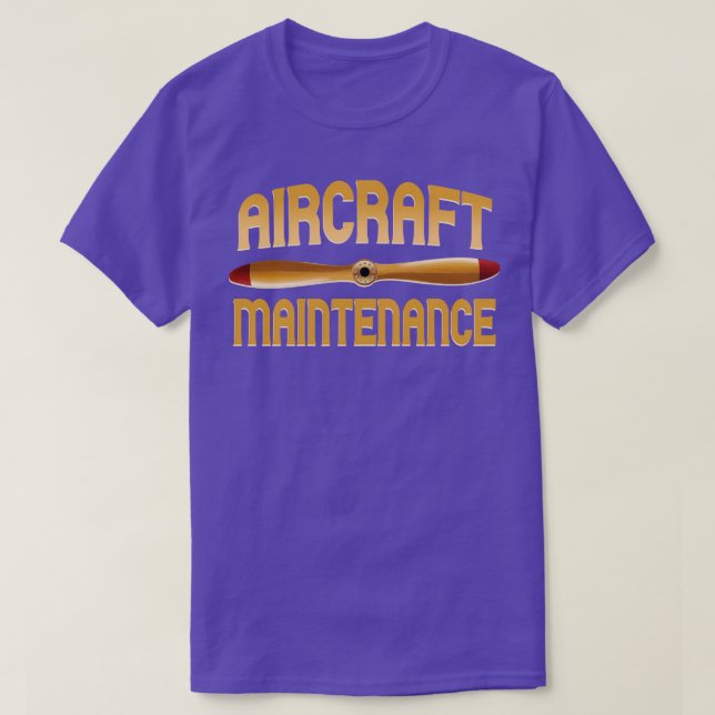 Aircraft Maintenance T-Shirt (Design Front)